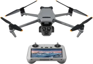 DJI Mavic 3 Pro with DJI RC, Flagship Triple-Camera Drone with 4/3 CMOS Hasselblad camera, 43-Min Flight Time, 15km HD Video Transmission, FAA Remote ID Compliant, 4K Camera Drone for Adults