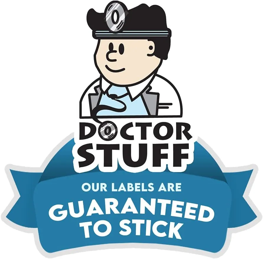 Doctor Stuff - File Folder Labels, Alphabet Letter H, POS 3400 - POAM Series Compatible Alpha Stickers, Dark Green, 15/16" x 1-5/8", 500/Roll