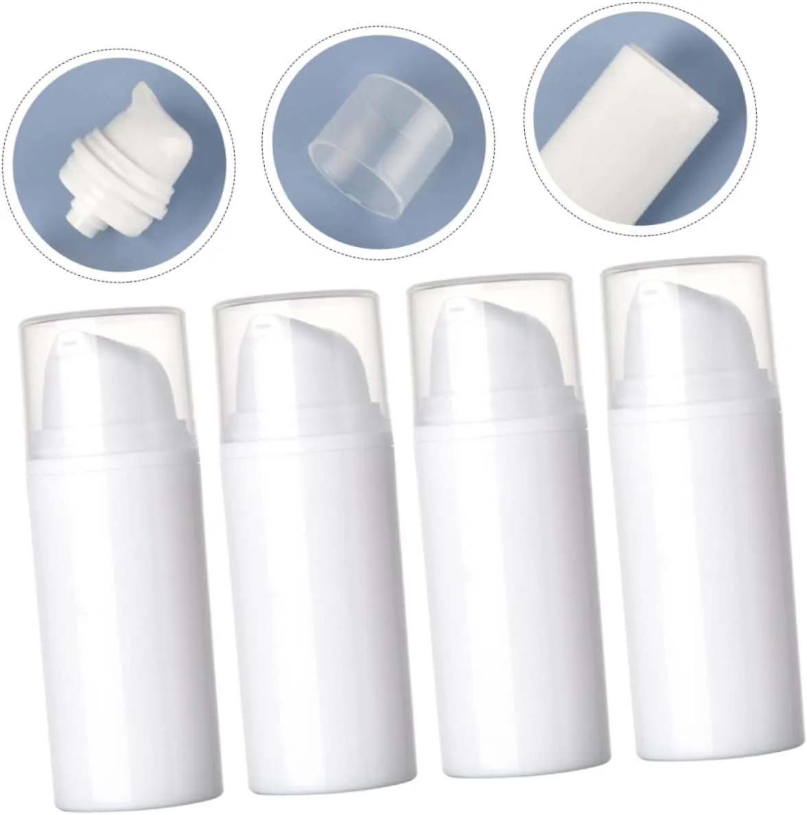 DOITOOL Practical Sub Bottle Leakproof Cosmetics Bottles 4pcs Empty Lotion Containers for Travel