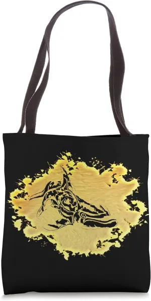 Dolphin Marine Mammal Motif colorful Ocean Animals Dolphins Tote Bag