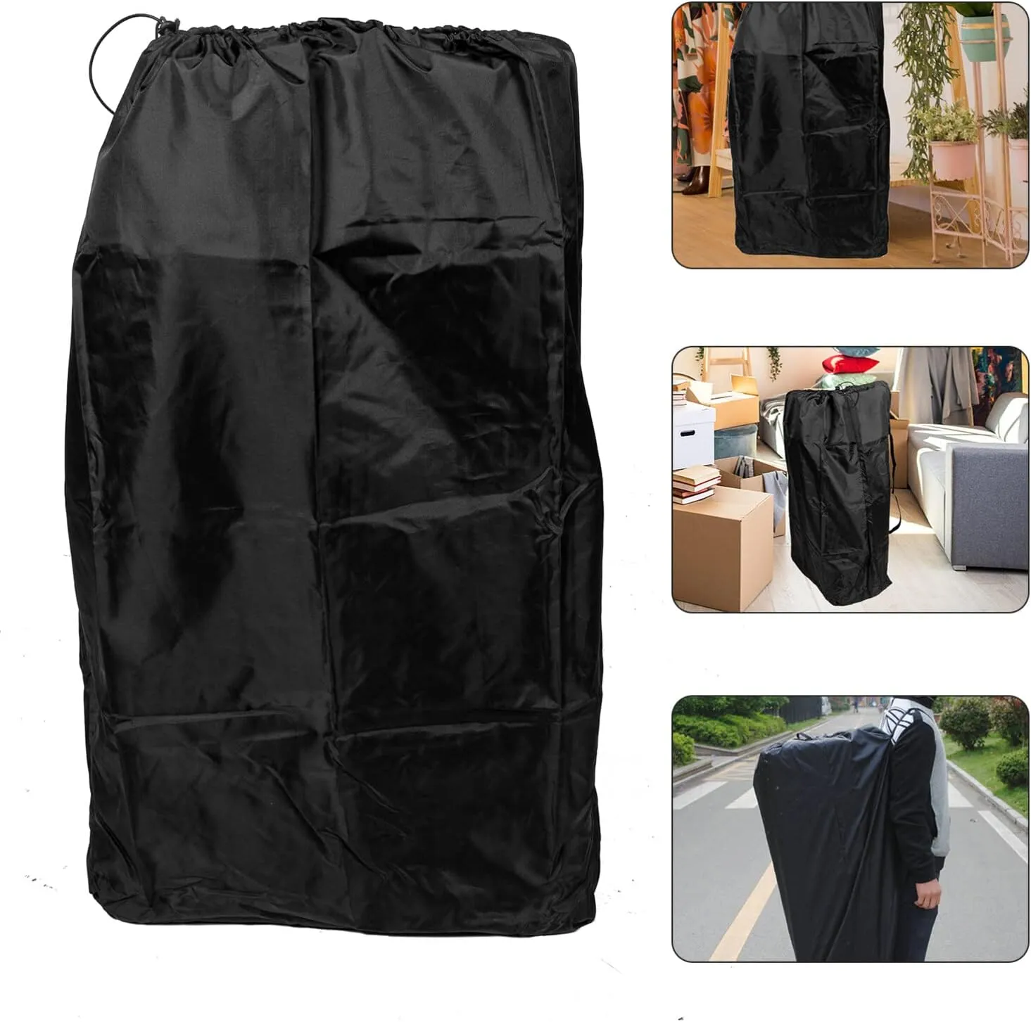 Double Stroller Storage Bag Airplane Travel Cover Hands- Shoulder Straps Easy Clean Practical