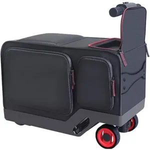 Electric Luggage Portable Riding Case, Intelligent Cycling Suitcase, Hidden Functional Handle Design, Maximum Speed 16Km/H, Cruising Range 15Km, Load 60Kg