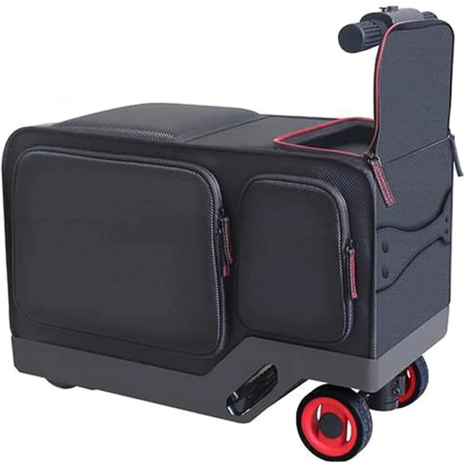 Electric Luggage Portable Riding Case, Intelligent Cycling Suitcase, Hidden Functional Handle Design, Maximum Speed 16Km/H, Cruising Range 15Km, Load 60Kg