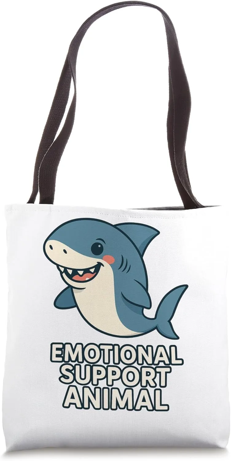 Emotional Support Animal - Wildlife Sea Lover Marine Biology Tote Bag