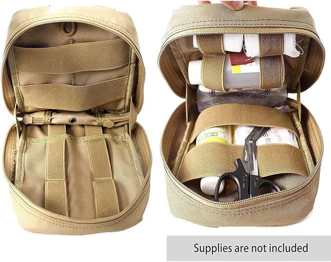EMT Pouch MOLLE Ifak Pouch Tactical MOLLE Medical First Aid Kit Utility Pouch Carlebben