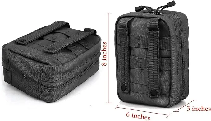EMT Pouch MOLLE Ifak Pouch Tactical MOLLE Medical First Aid Kit Utility Pouch Carlebben