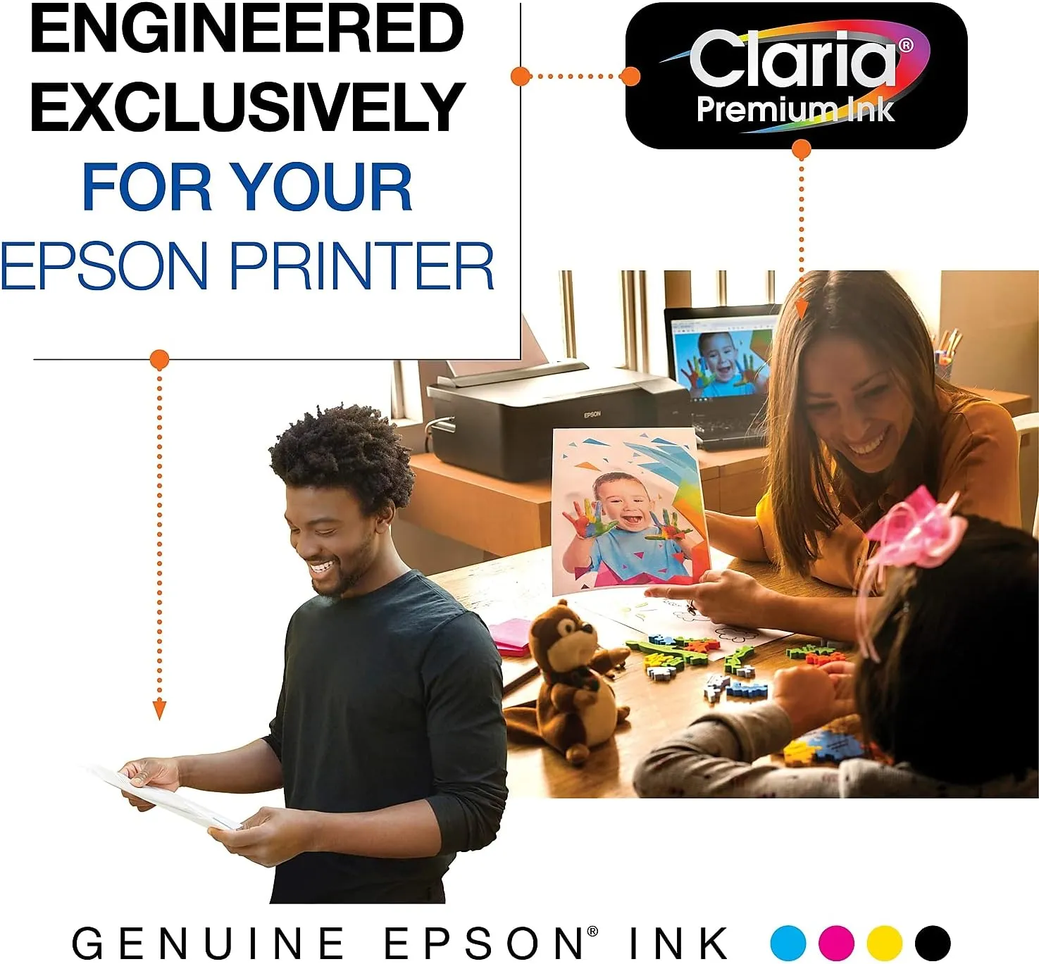 EPSON 410 Claria Premium Ink High Capacity (T410XL020) Works with Expression Premium XP-530, XP-630, XP-640, XP-7100, XP-830