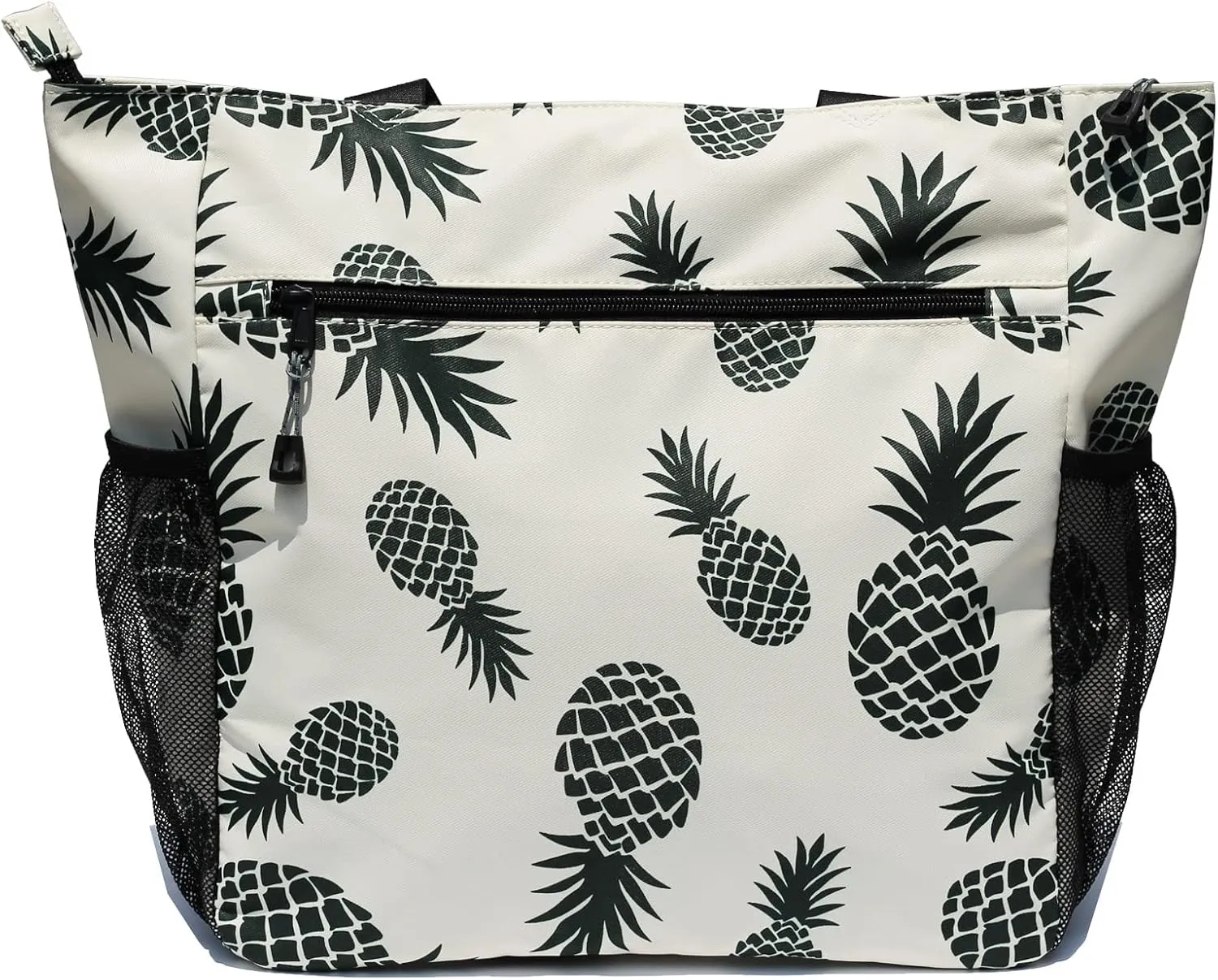 ESVAN Original Floral Tote Bag Large Shoulder Bag with Multi Pockets for Gym Travel Beach Daily Bags
