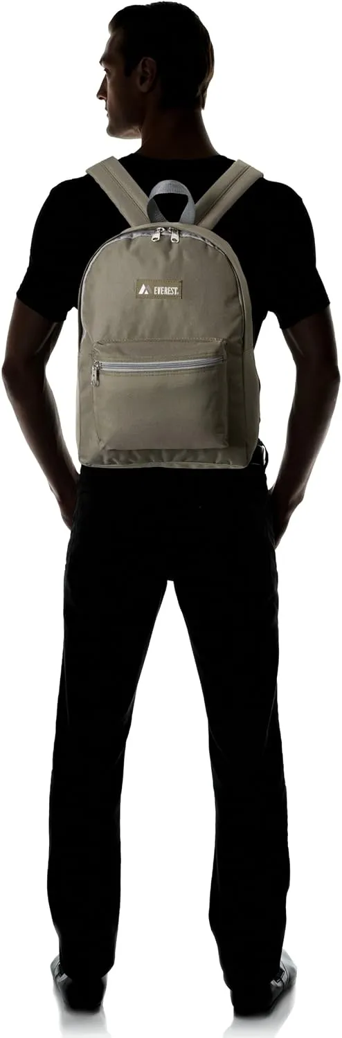 Everest Basic Backpack, Olive, One Size
