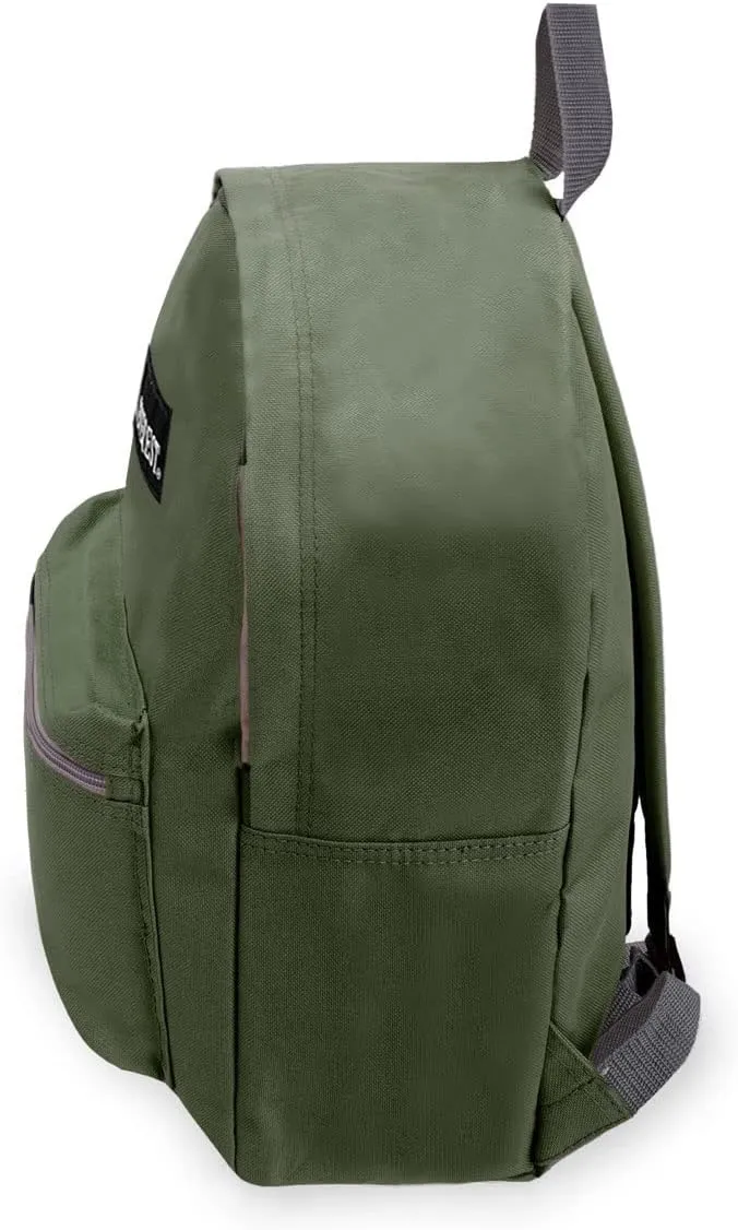Everest Basic Backpack, Olive, One Size