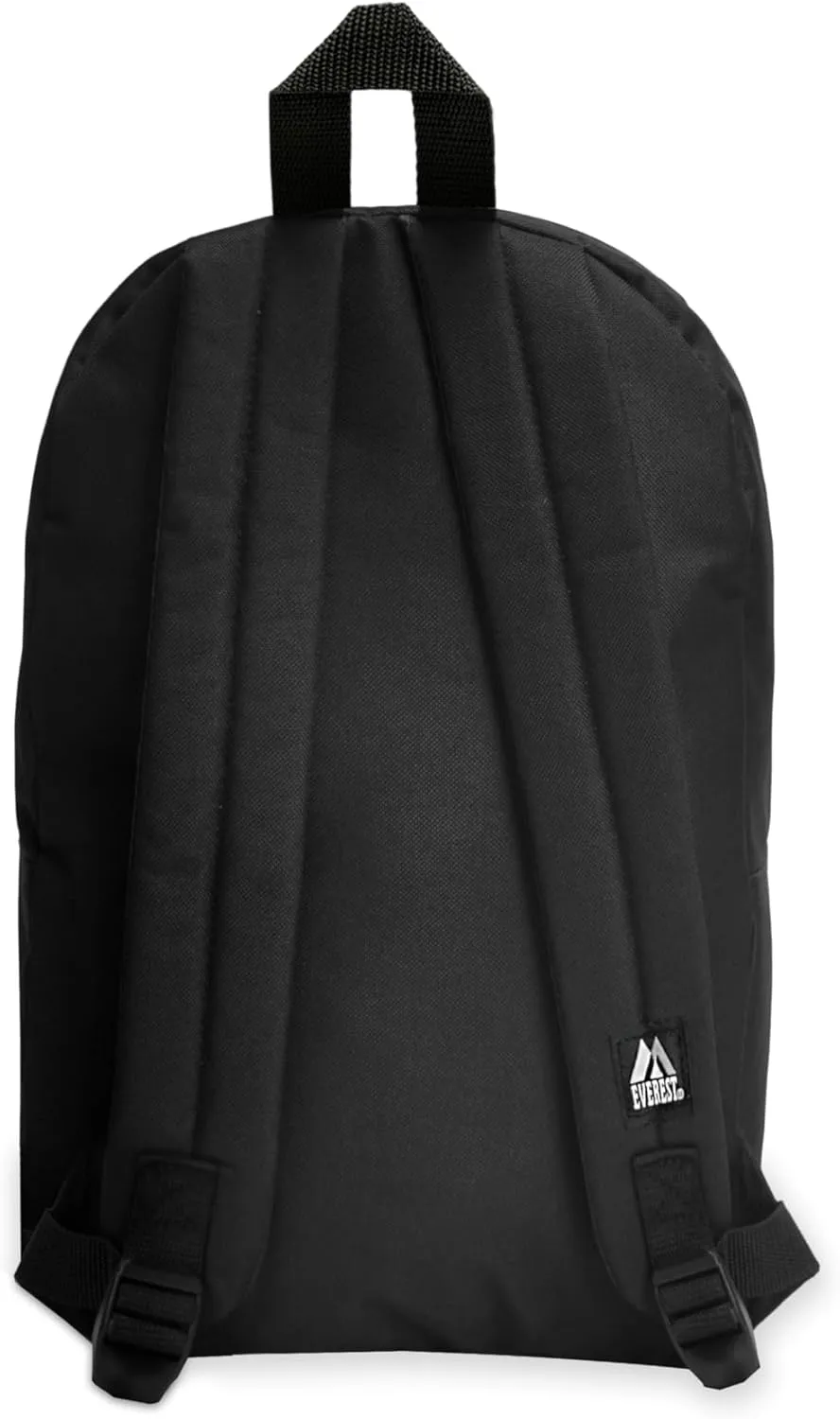 Everest Luggage Basic Backpack, Black, Medium