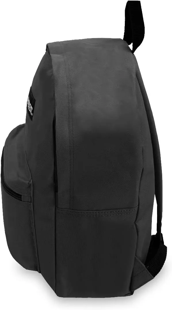 Everest Luggage Basic Backpack, Charcoal, Medium
