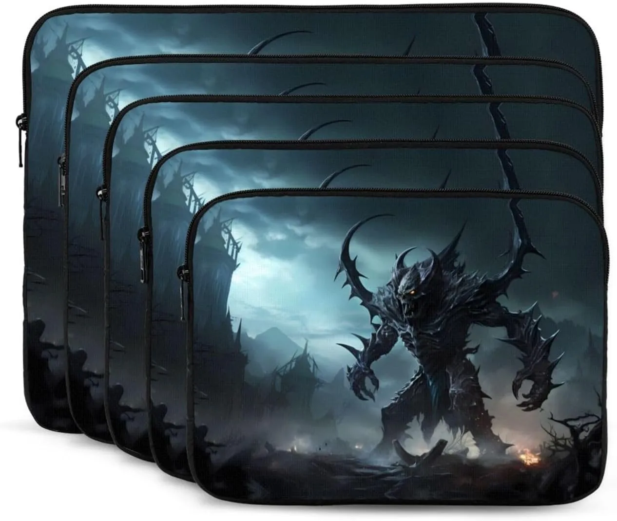 Evil Intruder Laptop Sleeve Case 10 Inch Suitable for Notebook Computer Tablet Traveling Carrying Simple Case