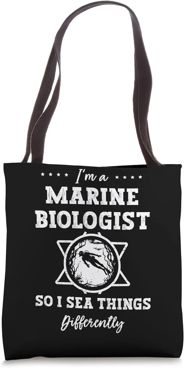 Explore The Depths Marine Science Oceanography Tote Bag
