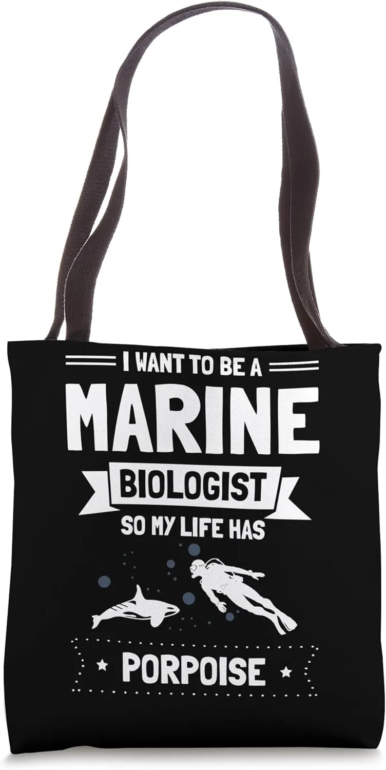 Explore The Depths Marine Science Oceanography Tote Bag