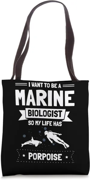 Explore The Depths Marine Science Oceanography Tote Bag