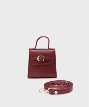 Faux Leather Mini Bag