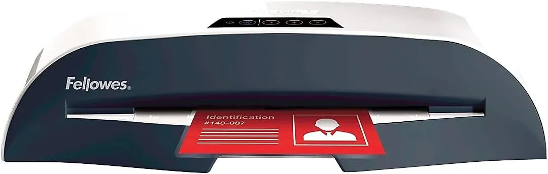 Fellowes Hot Laminating Pouches, ID Tag, Punched, 5 mil, 100 Pack (52016)