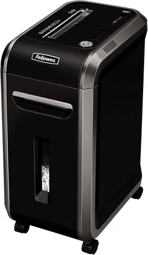 Fellowes Powershred 99Ci 18-Sheet 100% Jam-Proof Heavy Duty Crosscut Paper Shredder Machine for Office and Home, Black/Gray 3229904