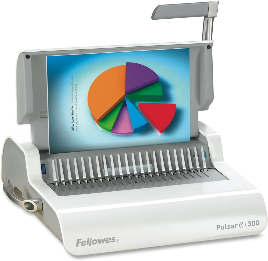 Fellowes Pulsar 300 Comb Binding Machine (5216601)