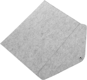 Felt Document Carrier Bag Lightweight Letter Briefcase Paper Organizer with Button Closure Stylish Expanding Envelope Handbag for Office School and Business Travel