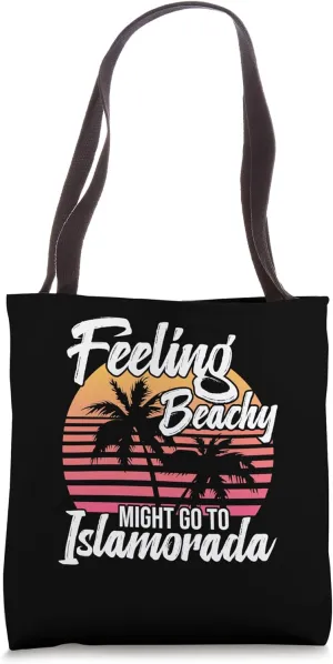 Florida Summer Beach Feeling Beachy Islamorada Vacation Tote Bag