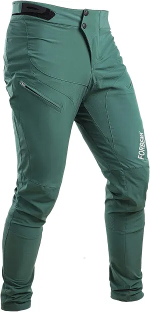 FORBEMK Men's Mountain Bike Cycling Bicycle Riding MTB Pants, Quick-Dry Lightweight Breathable BMX Downhill Bike Pants