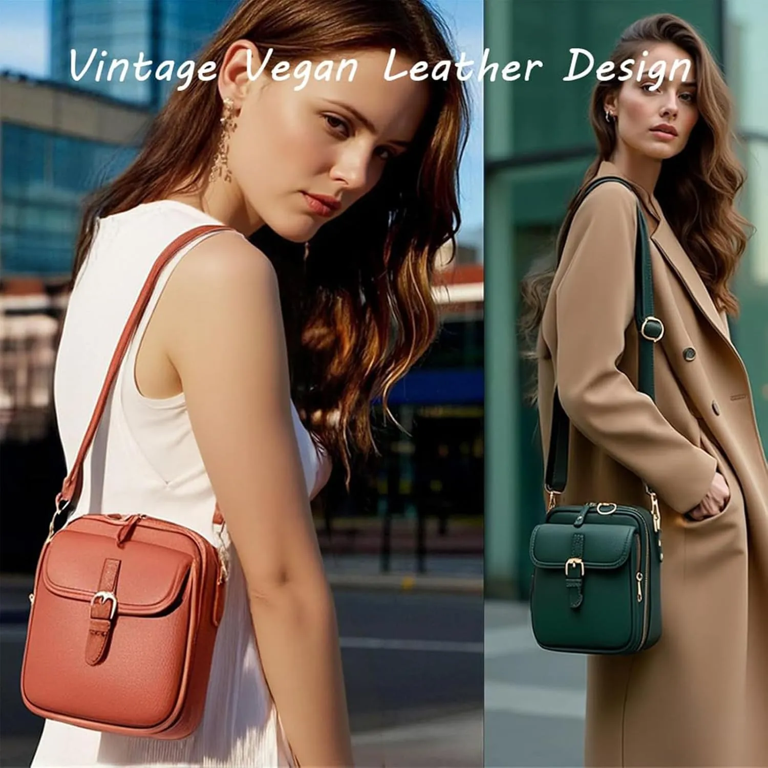 Forcipower Crossbody Bag, Anti-Theft Urvashi Crossbody Bag, Collaboraten1 Crossbody Leather Bag