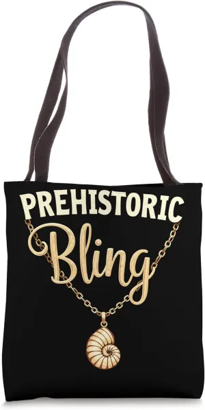 Fossilized Ammonite Collector Prehistoric Fossil Hunting Tote Bag
