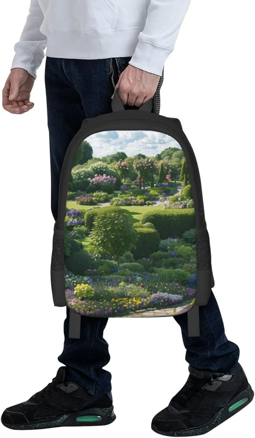Full Of Plants Backpack Lightweight Simple Casual Backpack Shoulder Bags Large Capacity Laptop Backpack