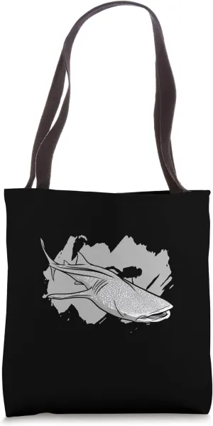 Funny Whale Shark Sea Animal Shark Lovers Marine Biologist Tote Bag