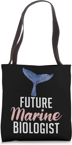 Future Marine Biologist Dolphin Lover Ocean Sea Tote Bag