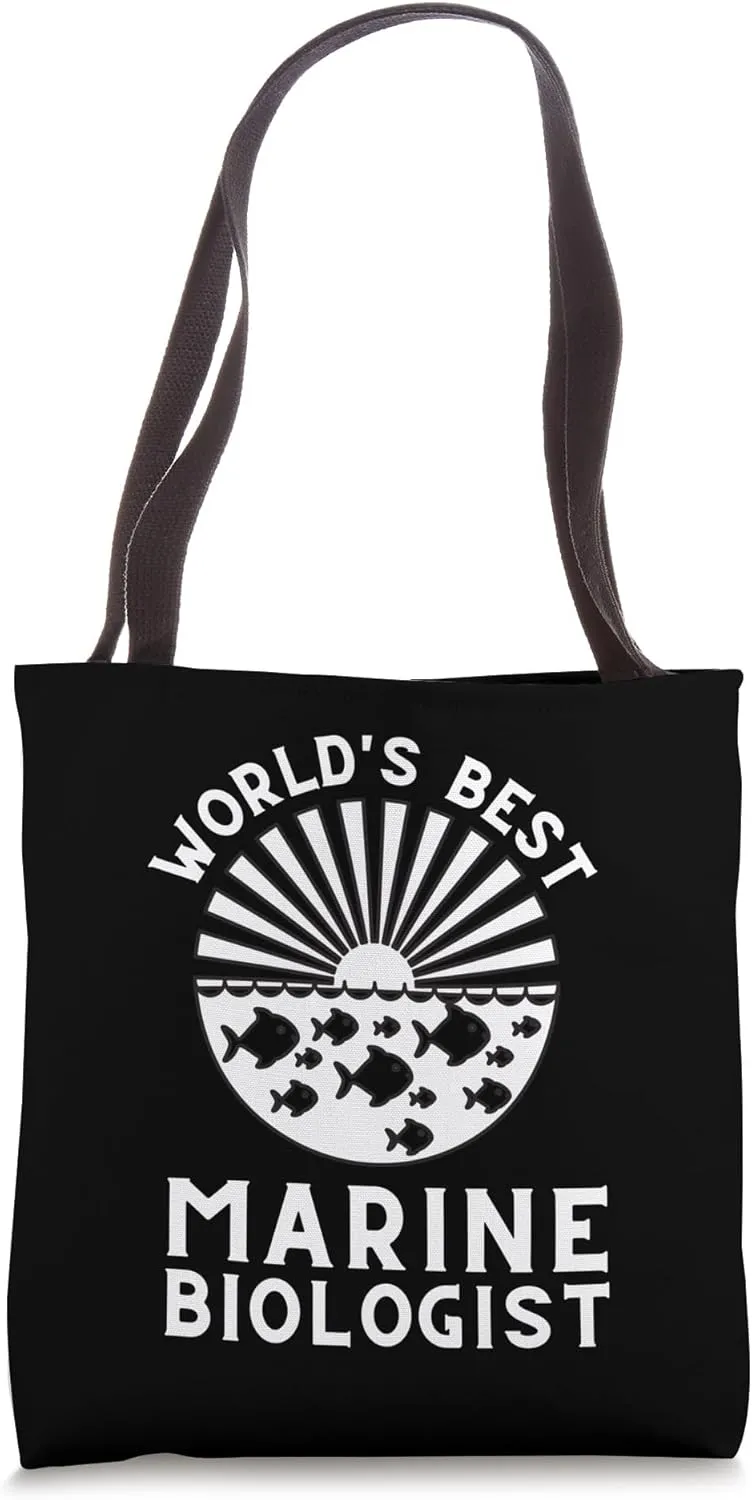 Future Marine Biologist Ocean Biology Student Oceanography Tote Bag