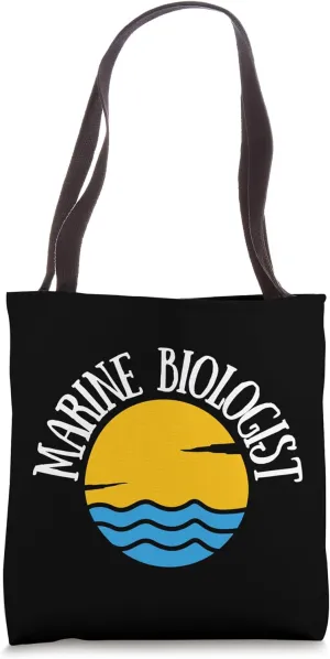 Future Marine Biologist Ocean Biology Student Oceanography Tote Bag