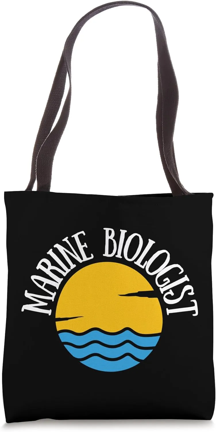 Future Marine Biologist Ocean Biology Student Oceanography Tote Bag