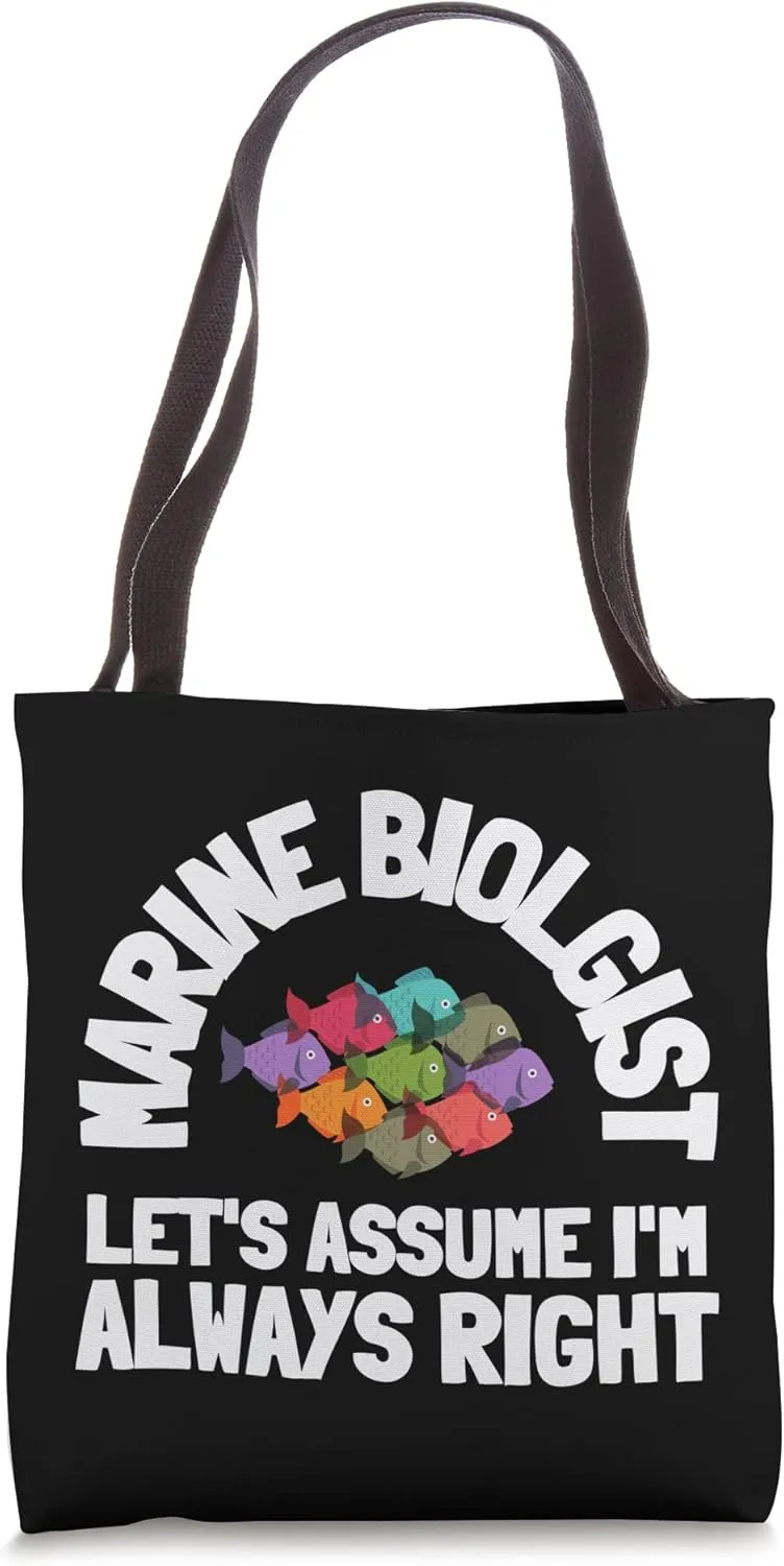 Future Marine Biologist Ocean Biology Student Oceanography Tote Bag