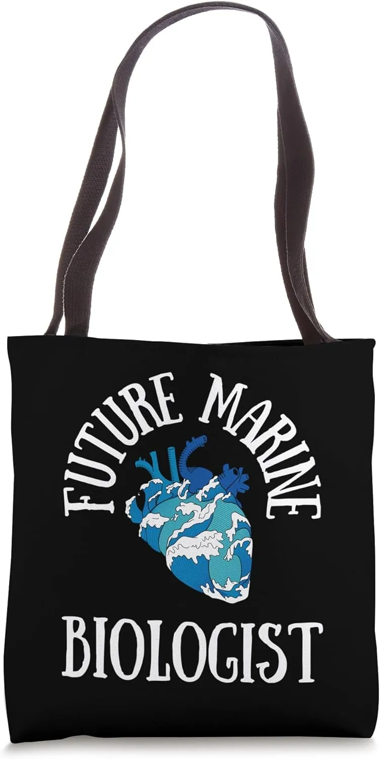 Future Marine Biologist Ocean Biology Student Oceanography Tote Bag