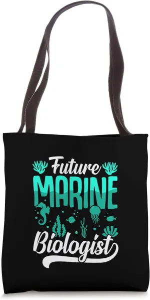 Future Marine Biologist Oceanography Scientist Aquatic Tote Bag