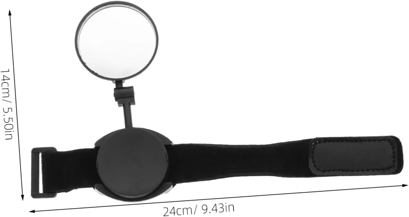 GALPADA Bicycle Rearview Mirror Rear View Wrist Guard Universal Fit for Metric Motorcycles Bikes