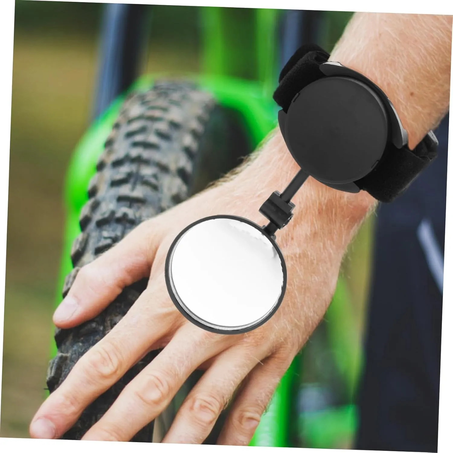 GALPADA Bicycle Rearview Mirror Rear View Wrist Guard Universal Fit for Metric Motorcycles Bikes