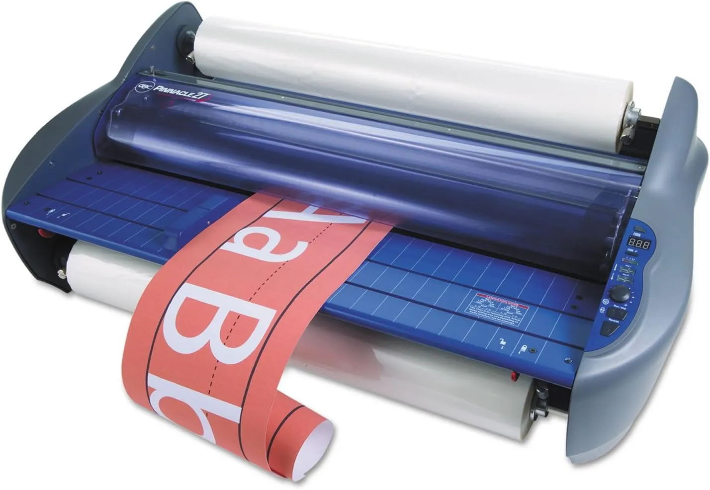 GBC HeatSeal Pinnacle 27 Thermal Roll Laminator, 27" Maximum Width, 6 Minute Warm-Up, School Lamination (1701700)