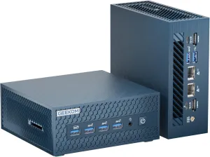 GEEKOM IT1 Mega AI Mini PC 14th Gen Intel Ultra 9 185H(Up to 5.1Ghz) Mini Computer Dual LAN 32GB DDR5 5600Mhz RAM 2TB NVMe SSD Mini Desktop Intel ARC Gpu/AI NPU/WiFi 7/BT5.4/8K/Win11Pro
