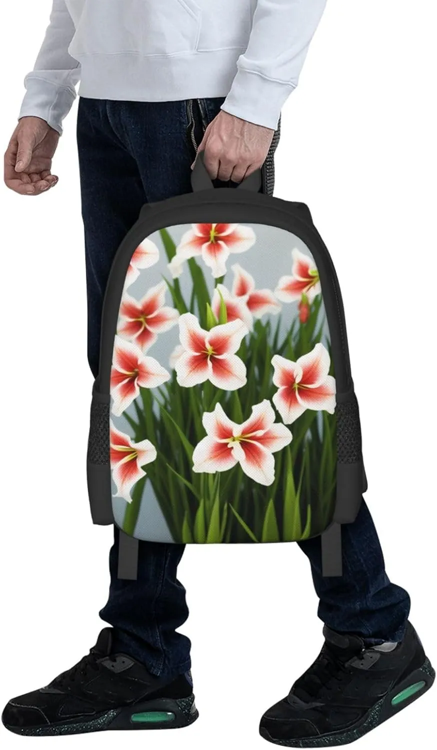 Gladioluses Backpack Lightweight Simple Casual Backpack Shoulder Bags Large Capacity Laptop Backpack