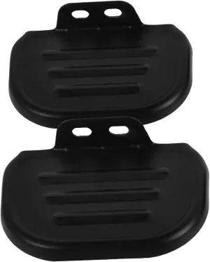 GLEAVI Rear Pedals for Electric Bike Aluminum Footrest Bike Folding Foot Comfortable Foot Pegs