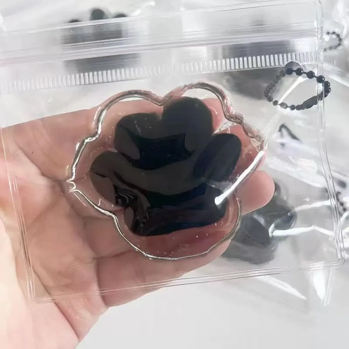 GSXRB PVC Anti Tarnish Jewelry Bags,Jewelry Bags Clear Plastic. Jewelry Pouch for Jewelry Rings and Earrings (prepunched4.33 * 4.33)