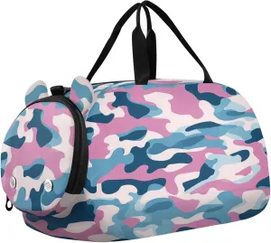 GuoChe Mini Crossbody Bags with Shoes Compartment Practical Small Shoulder Bags for For Hiking Traveling