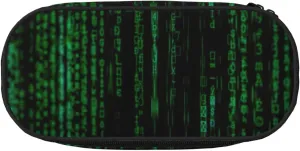 Hacker Era Print Simple rectangle Pen bag Storage case for Office supplies,cosmetics,toiletries