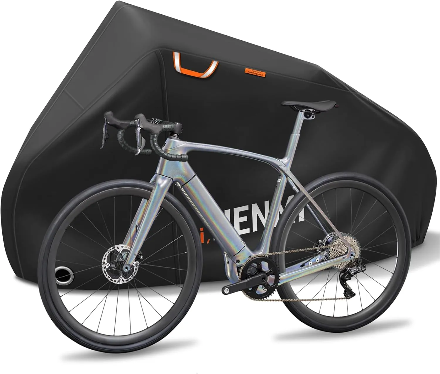 Heavy Duty 420D Waterproof Bicycle Cover - Outdoor Protection for eBike, Mountain, Road, Hybrid & More