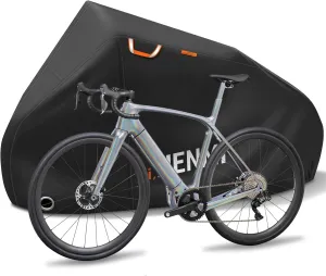 Heavy Duty 420D Waterproof Bicycle Cover - Outdoor Protection for eBike, Mountain, Road, Hybrid & More