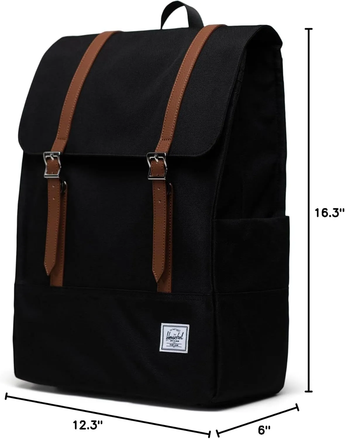 Herschel Supply Co. Survey Backpack, Black, Standard